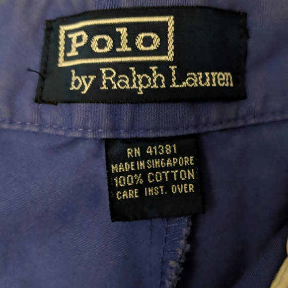 Polo by Ralph Lauren Blue Shorts 6" inseam - Picture 3 of 4